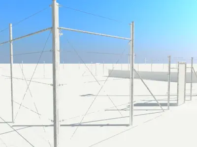 TENNIS COURT 3D model