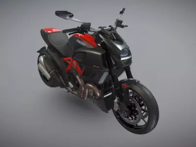 DUCATI DIAVEL 3D model