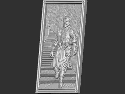 Shiva Ji Maharaj Portrait 3D print model