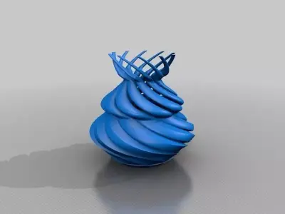 Loft Vase Free 3D print model buy