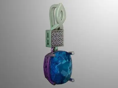 Pendant 52 3D print model