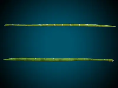 Snake  Low-poly 3D model