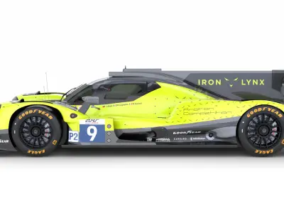 Oreca 07 LMP2 2025  3D model