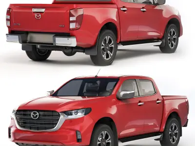 Mazda BT50 2022 3D model