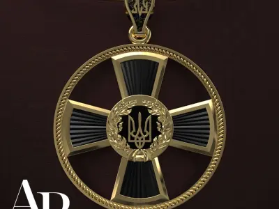 Ukranian Army Emblems 3D print model