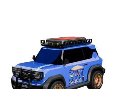 Car Vinfat vf3 3D model