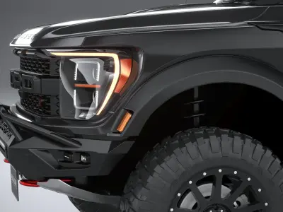 Hennessey Velociraptor 6X6 2024 3D model