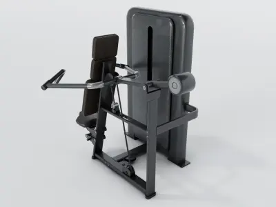 Shoulder Press Machine 3D model