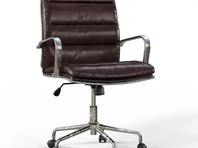 Office Chair Director Brown Switzerland 3D model
