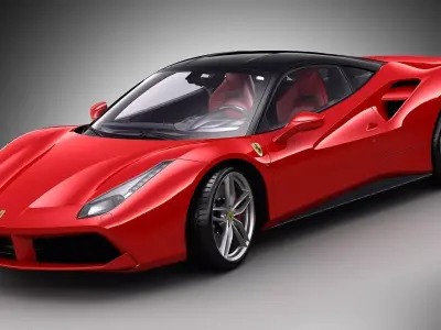 Ferrari 488 GTB 3D model