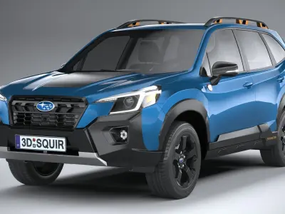 Subaru Forester Wilderness 2022 3D model