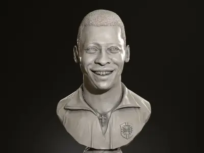 Pele 3D Bust for printing 3D print model