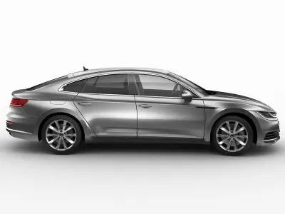 VW Arteon 2018 3D model