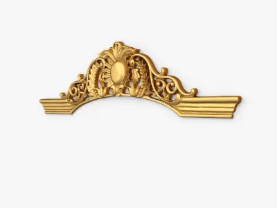 Classic decor ornament 291 3D model