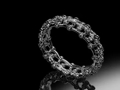 Wire Band design 3D print model