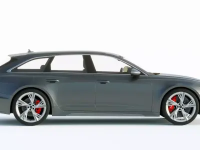 Audi RS6 Avant 2020 3D model