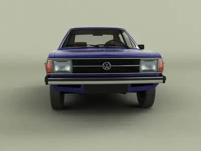 Volkswagen Passat B1 Brazil 3D model