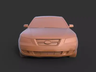 Hyundai Sonata 3D print model