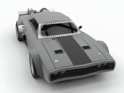 Ice Charger from Fast 8 3D model