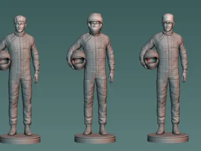 Charles Leclerc 3D print model