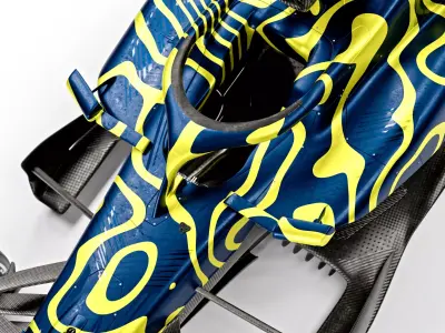 F1 2026 Car High Detail Mid High Poly Formula 1 3D Model 3D model