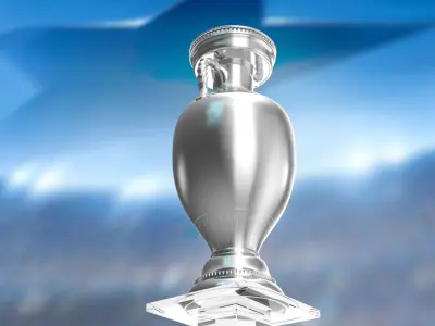UEFA European Championship Cup 3D model