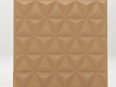 Aircone Pattern - abstracta 3D model