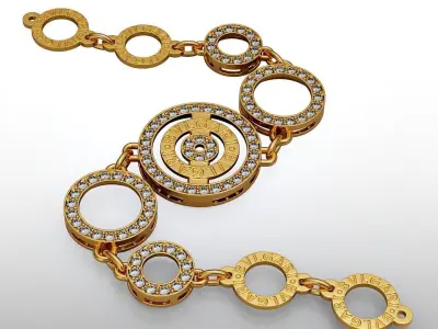 Bracelet 001 3D print model