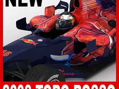 F1 2008 Scuderia Toro Rosso STR3 3D model