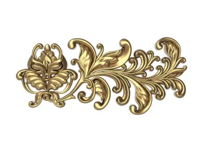  decorative pattern ready for 3D printing 3D model 333