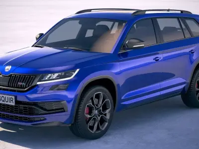 Skoda Kodiaq RS 2019 3D model