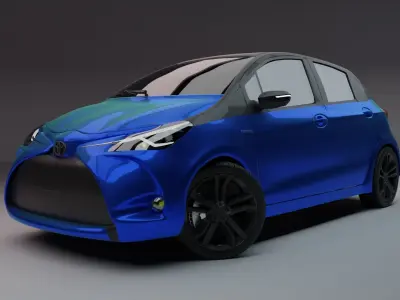 Toyota Yaris Hybrid 3D model