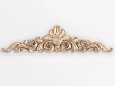 3D model Carved Decor element 3D print model buy