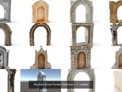 Mystical Stone Portals Collection