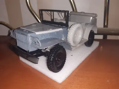 Dodge WC 56 command car scale model 1 16 3D print model