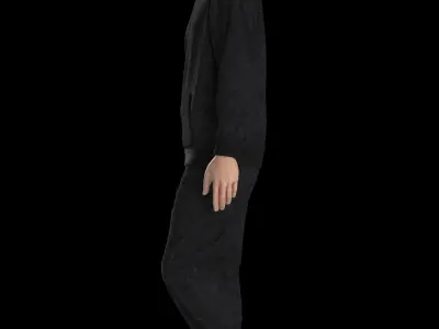 Male tracksuit 3D model