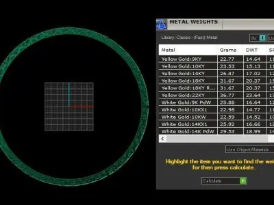 SIMPLE INDIAN GOLD RING 3D PRINTABLE MODEL  3D print model