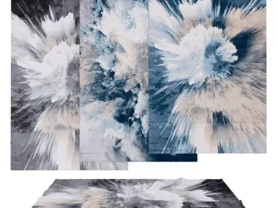 Rugs No 176 Low-poly 3D model