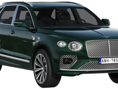 Bentley Bentayga Hybrid 2021 3D model
