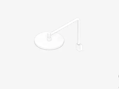 Shower - Head - Luxury - Vibrant Low-poly 3D model