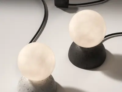 Origo table lamp by Davidpompa 3D model