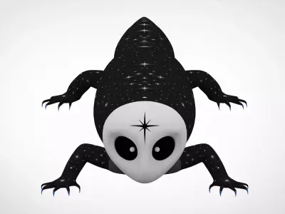 Henki Lisko Low-poly 3D model