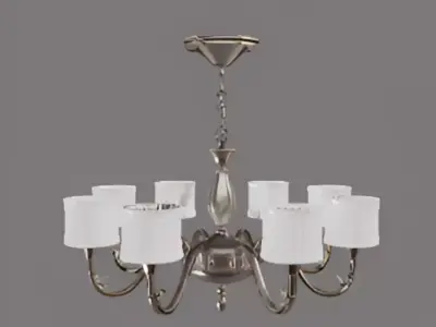 Modern Chandelier 3D model