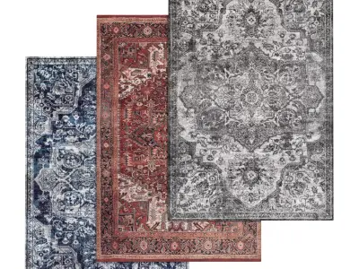 Rug Set 1475 3D model