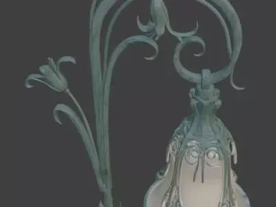 street lamp 3d model 3D model