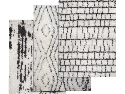 Rug Set 1978 3D model