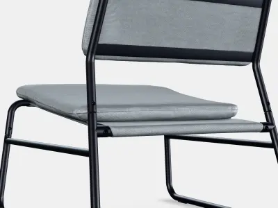 LINNEBACK Easy chair 2 3D model