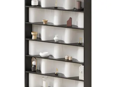 Decorative Shelf 001 3D model
