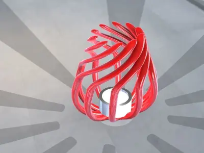 candle stand stl file verified 3D print model