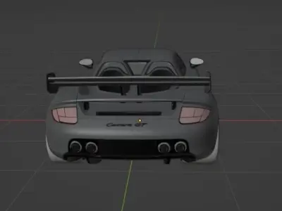 Porsche Carrera 3D model